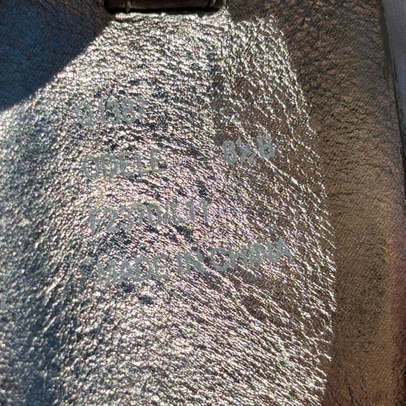 Coach metallic patent leather sandals size 8 1/2 B - Picture 4 of 4